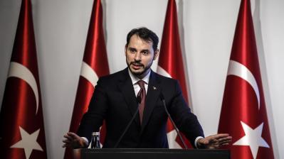 Turkey’s finance minister offered ‘conventional line’ in London meetings with investors